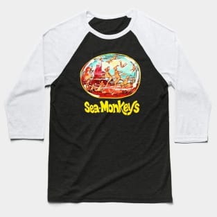 Vintage Sea Monkeys Baseball T-Shirt